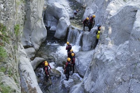 Canyoning Gourgas en Ardèche